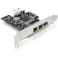 thumbnail image 1 of DeLOCK PCI Express Card - 1x Firewire A/2x Firewire B, 89153, 1 of 2