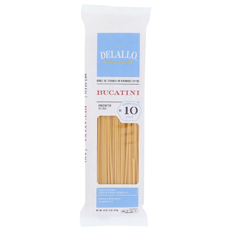 DeLallo Bucatini Pasta, 16 oz