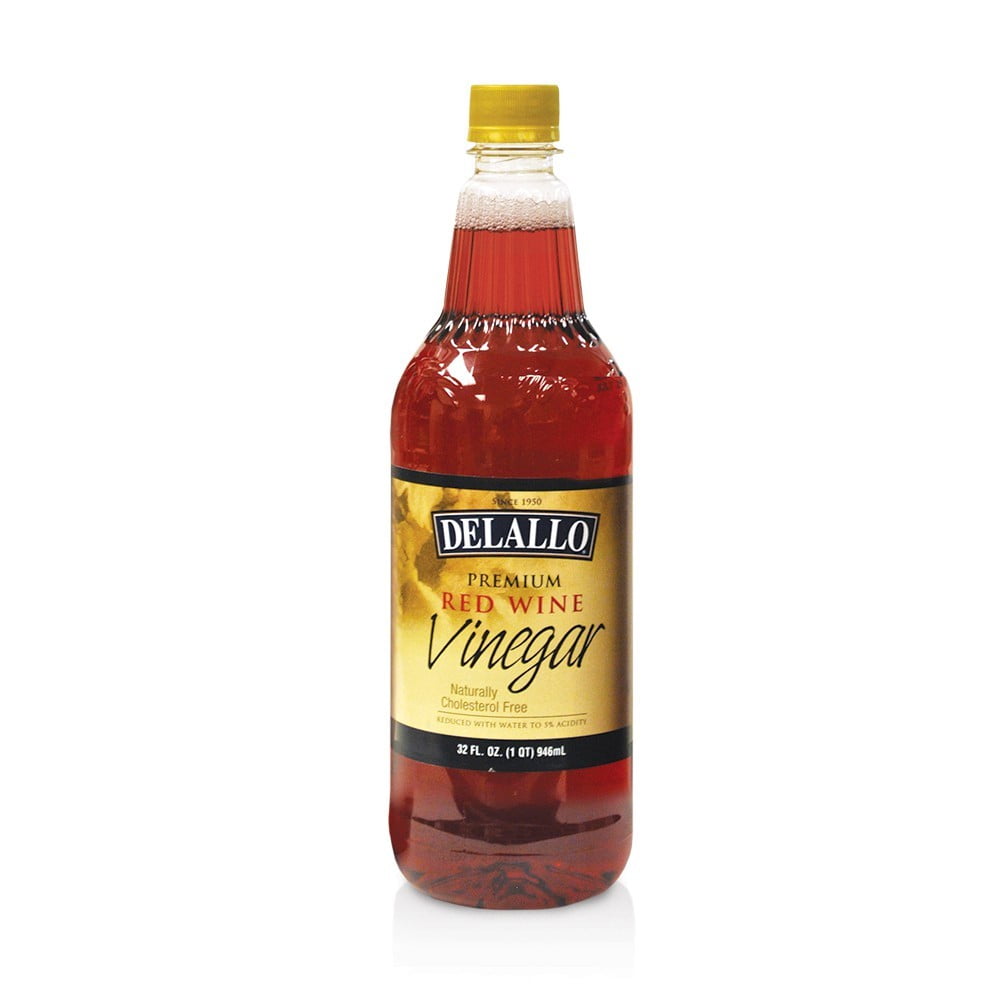 DeLallo Imported Red Wine Vinegar, 32 Oz
