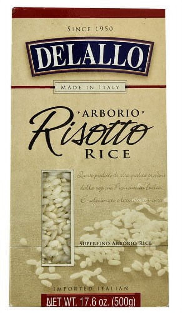 DeLallo Italian Arborio Risotto Rice, 17.6 oz