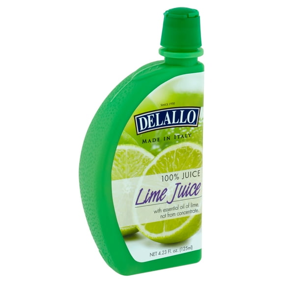 DeLallo Lime Juice Slice, 4.23 fl oz