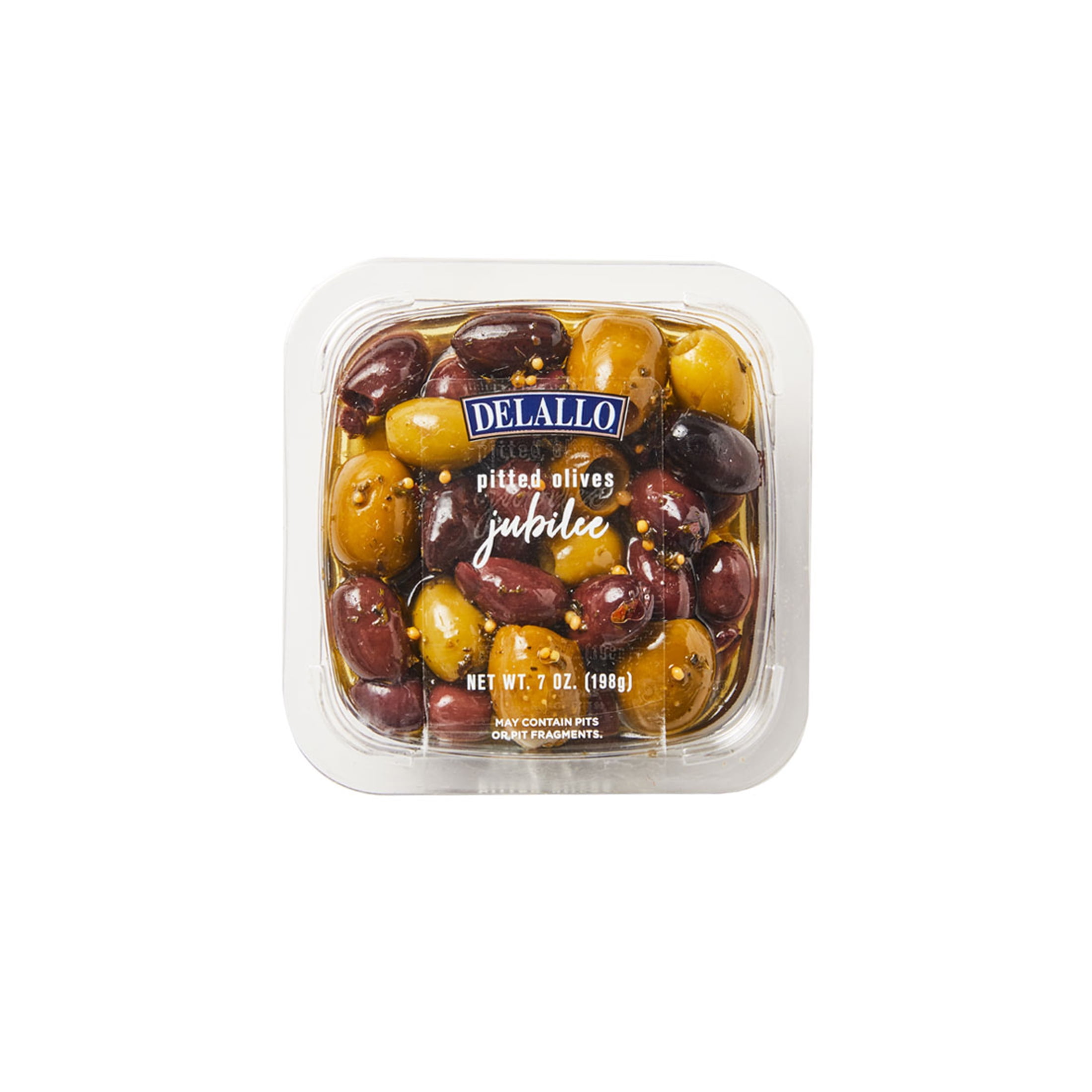 DeLallo, Marinated Pitted Olives Jubilee, with Kalamata, Nicoise