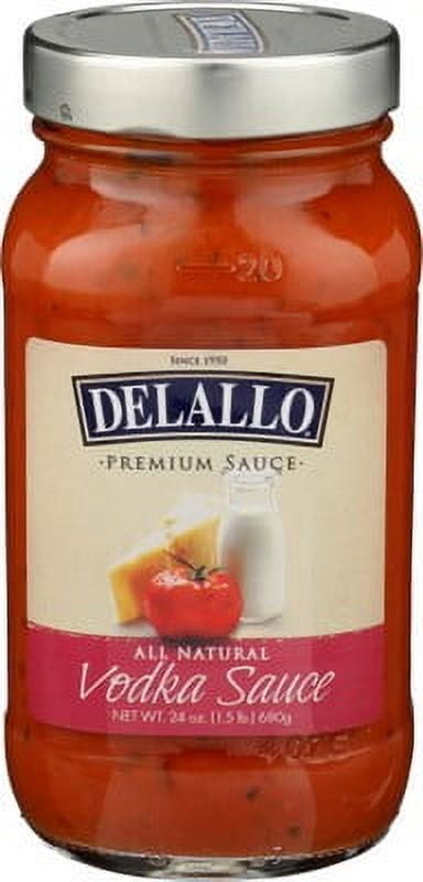 DeLallo Pink Vodka Sauce 24 oz (Pack of 12)