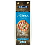 DeLallo Pizza Dough Kit, Made in Italy with 00 Flour, Non-GMO, 17.6 oz Bag