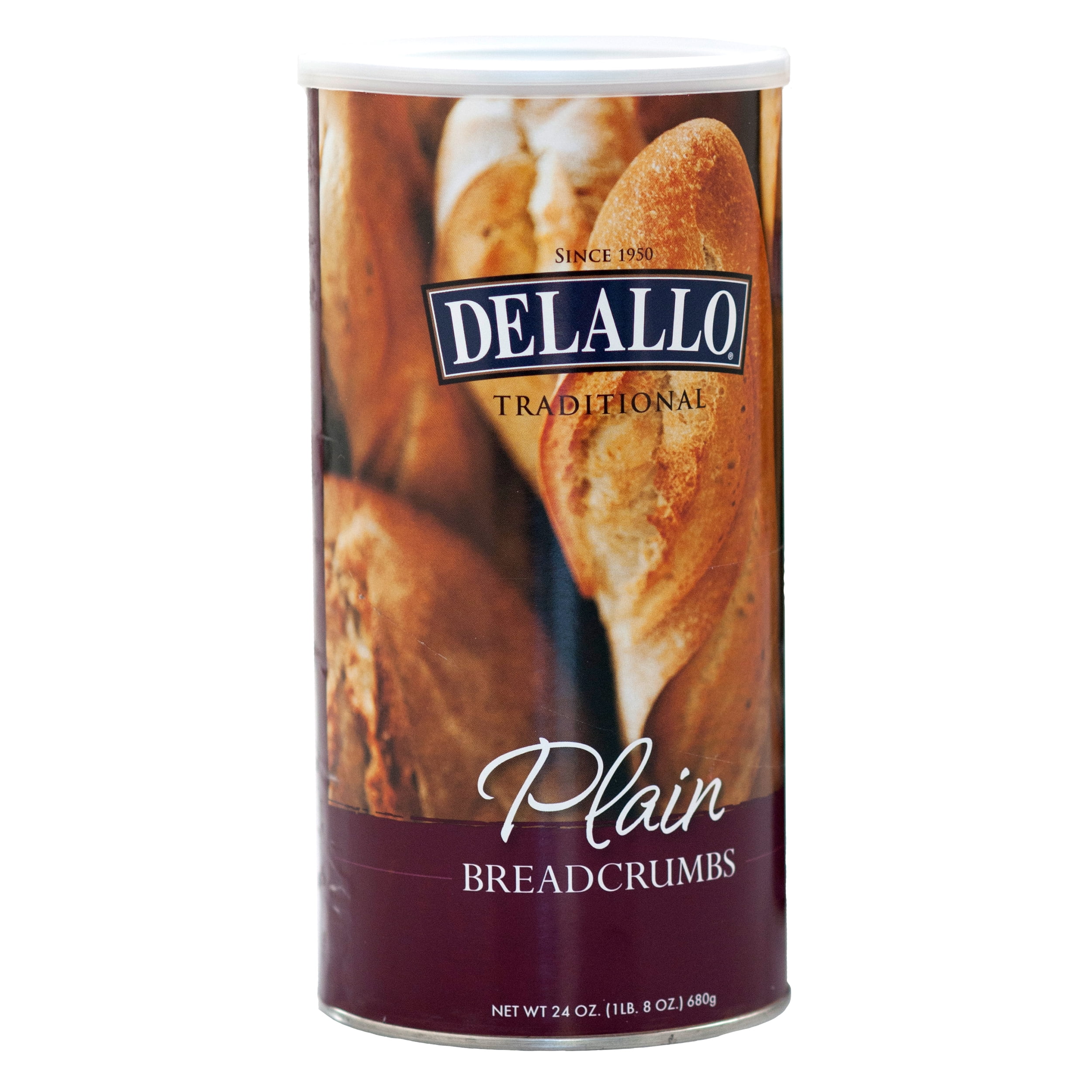 DeLallo Plain Breadcrumbs, 24 oz