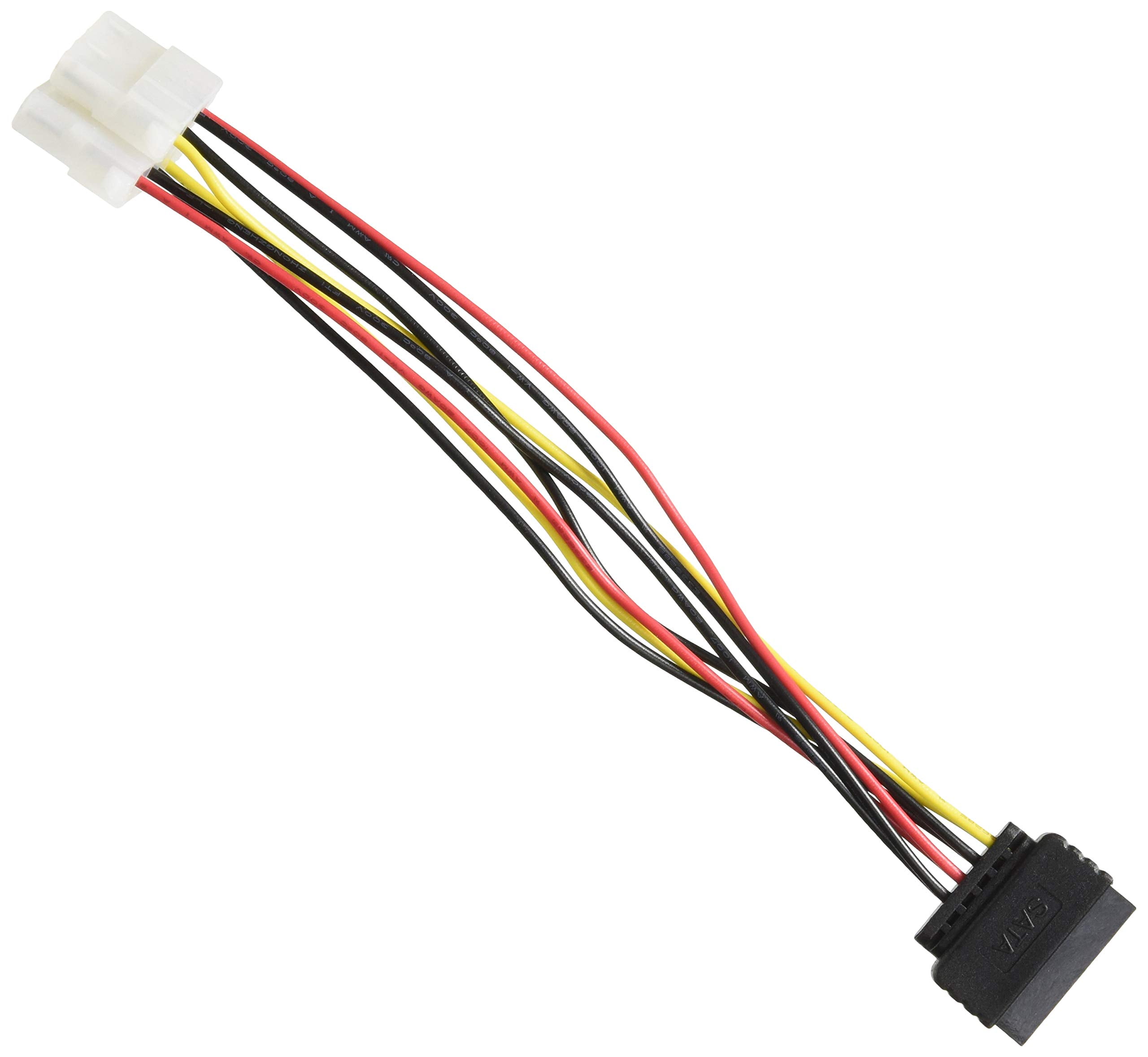 DeLock 65159 - SATA 15p>2x4pin Molex F 20cm - Warranty: 1Y