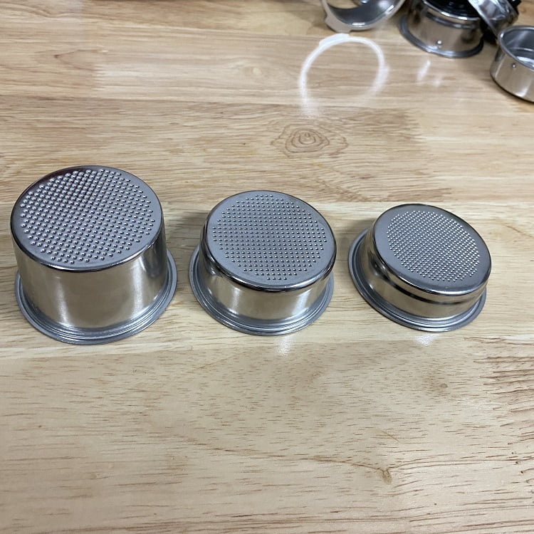 DeLonghi 51mm coffee bottomless portafilter 304 stainless steel 1 2 4 ...