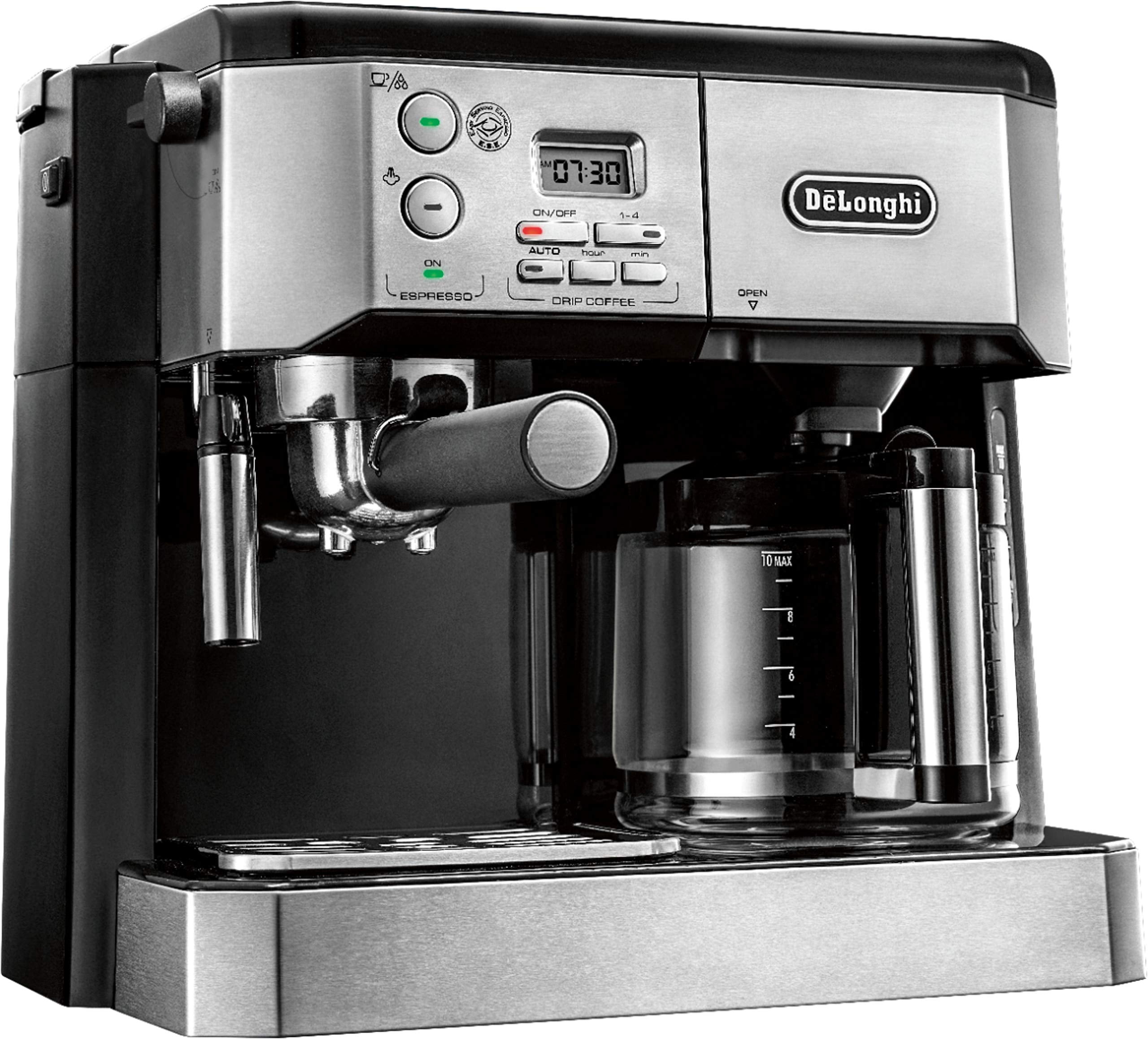 DeLonghi BCO430 Combination Pump Espresso and 10-Cup Drip Coffee