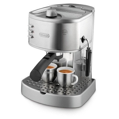 DeLonghi EC330 15Bar Pump Espresso Machine with Manual Frother