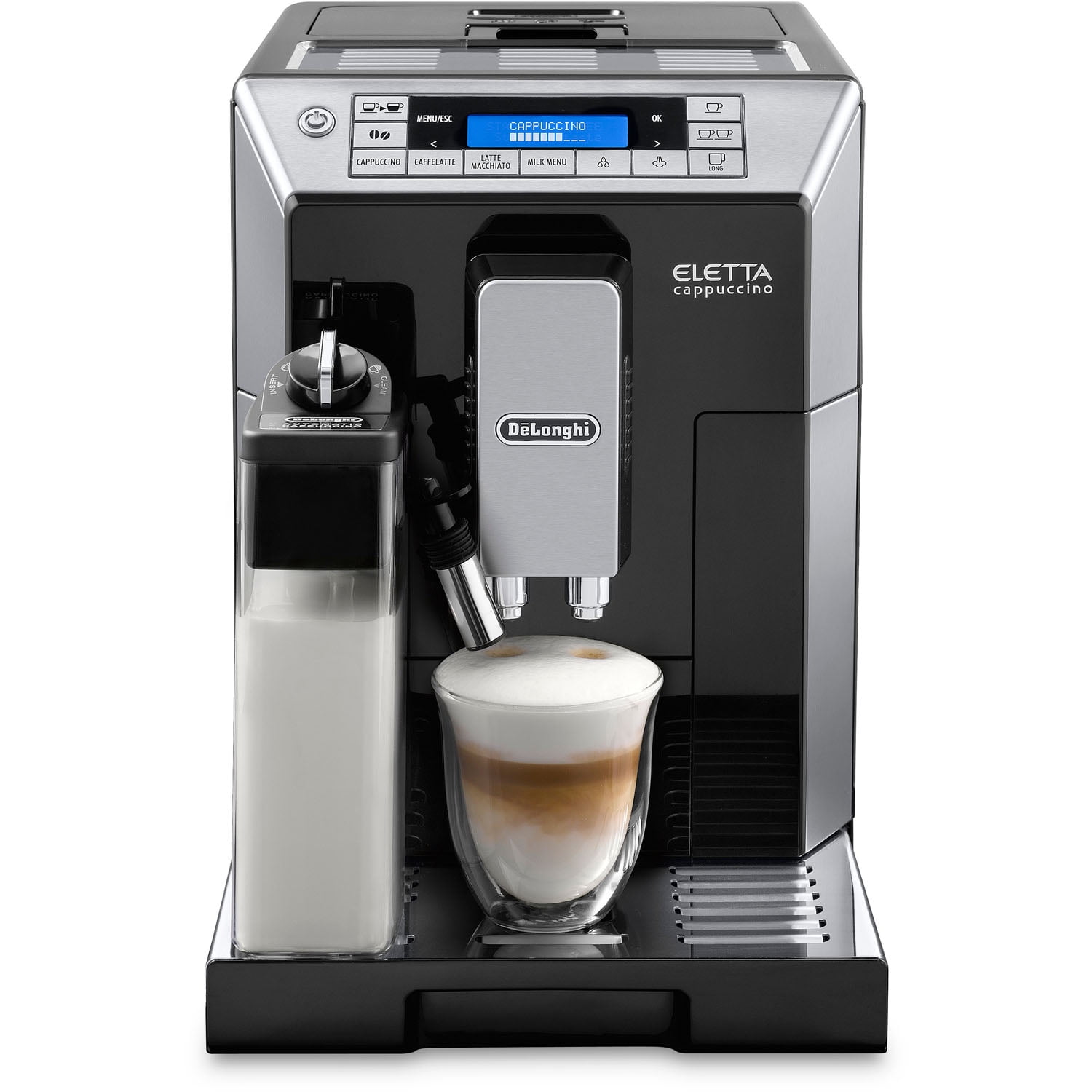 Delonghi latte cheap crema