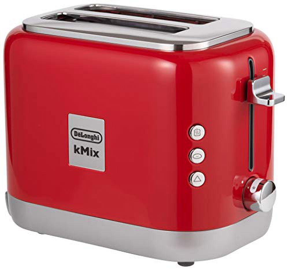 DeLonghi KMix Pop up Toaster 10 5 sheets Spicy Red kMix TCX752J RD