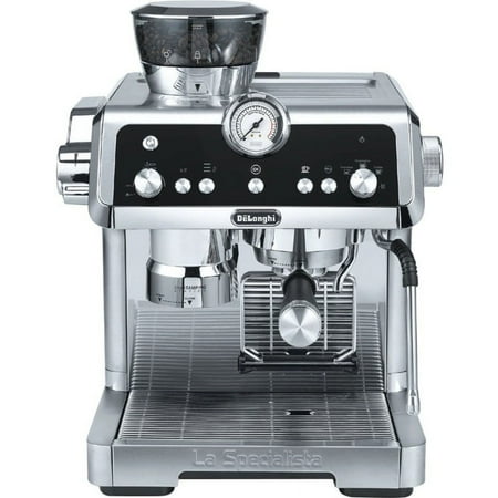 De'Longhi - La Specialista Prestigio Espresso Machine with Dual Heating System - Stainless Steel