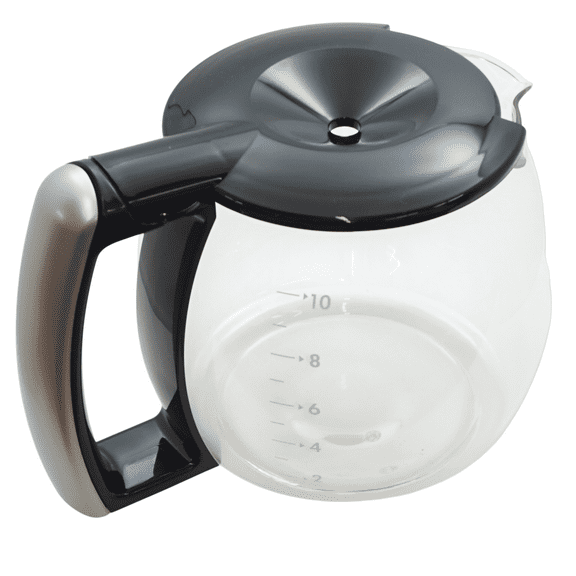 DeLonghi Replacement 10 Cup Glass Carafe, 7313281249