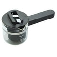thumbnail image 1 of DeLonghi Replacement Glass Black Carafe For Coffee Combi Machines, 7313285449, 1 of 3