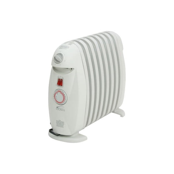 DeLonghi TRN0812T 1,200 Watt Portable Oil-Filled Radiator Heater with Timer