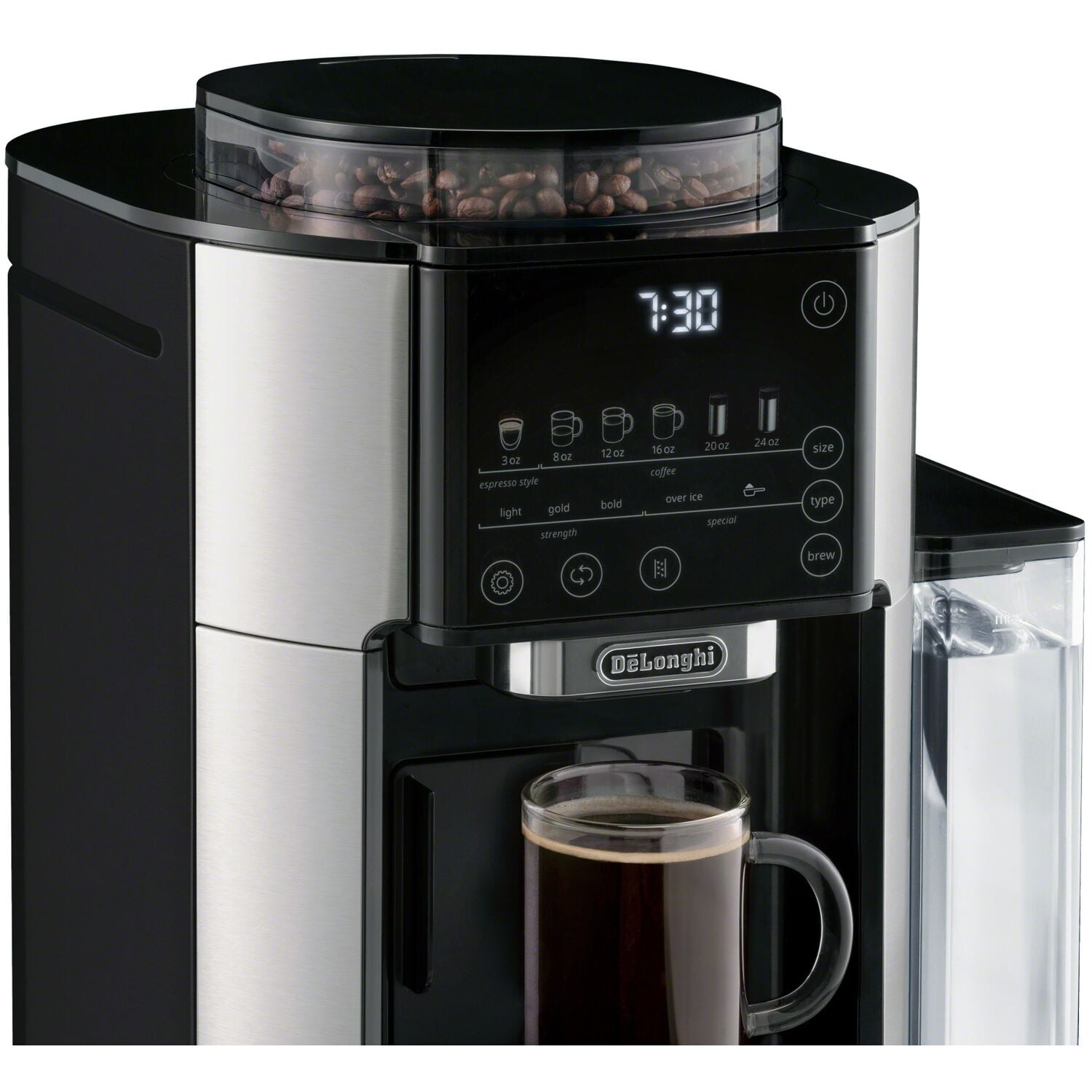 https://i5.walmartimages.com/seo/DeLonghi-TrueBrew-Automatic-Single-Serve-Drip-Coffee-Maker-with-Built-In-Grinder-Stainless-Steel_8642ae08-7e8b-496e-a80e-2fb4d9542c75.73fae75f06fba0e0ccfd2b12e7c8ab90.jpeg