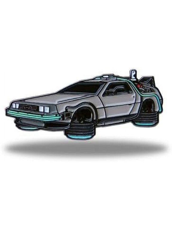 DeLorean Time Machine Enamel Pin - Back to the Future Lapel Pin - For Hats, Backpacks & Shirts