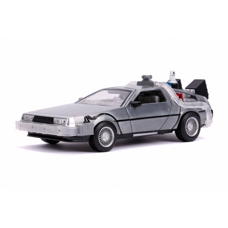 Jada Toys De Lorean TIME MACHINE Retour Vers Le Futur II 1/24 Die Cast