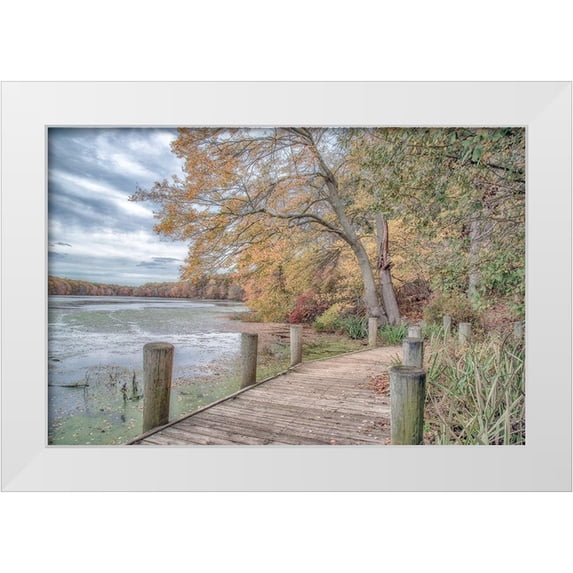 DeLuca, Pat 14x11 White Modern Wood Framed Museum Art Print Titled - Blydenburg Park