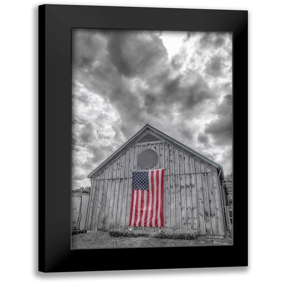 DeLuca, Pat 17x24 Black Modern Framed Museum Art Print Titled - Scandalous Morning 1