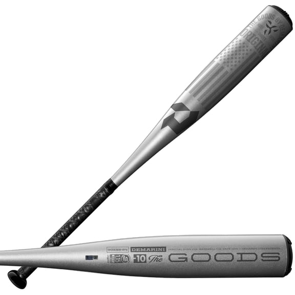 DeMarini 2024 The Goods One Piece (-10) 2 USSSA Baseball Bat - 30"/20 oz