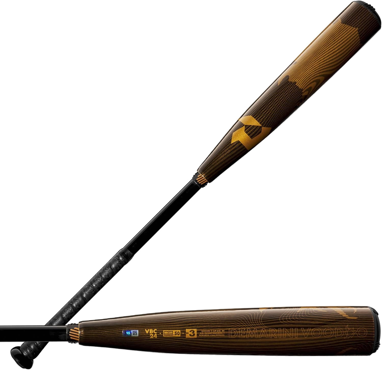 Demarini Voodoo Two Piece BBCOR Baseball Bat Drop 3 33/30oz WTDXVBC20