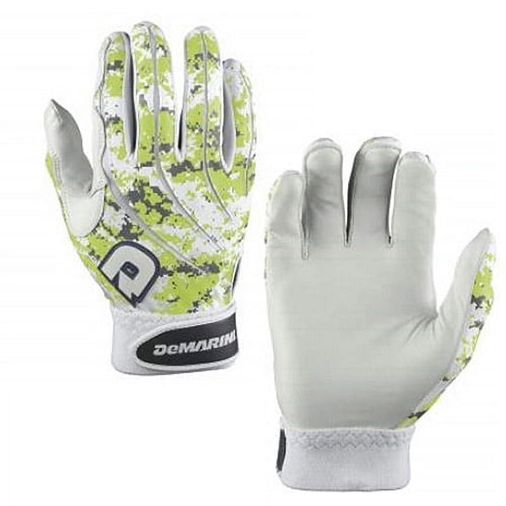 DeMarini Adult Digi Camo Batting Gloves Green Medium