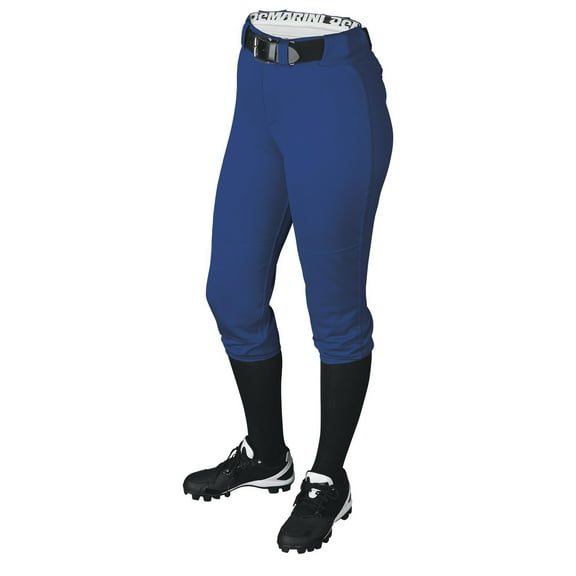 Demarini Women's Fierce Belted Fastpitch Softball Pants Royal L