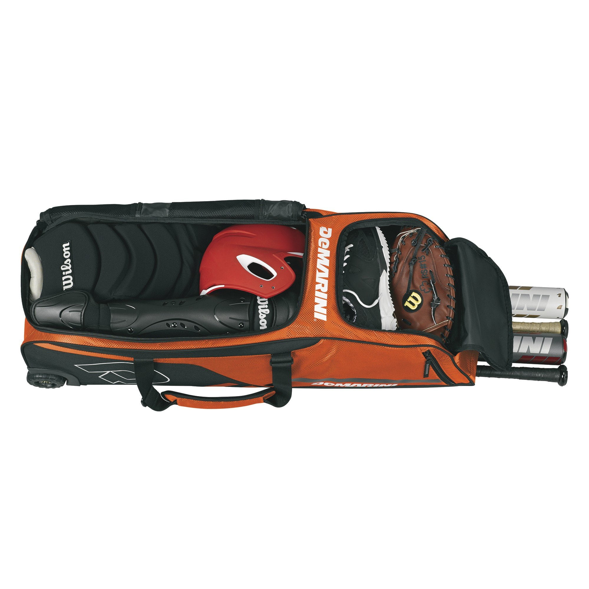 Demarini catchers best sale bag wheels