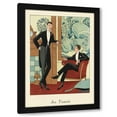 thumbnail image 1 of Laura DeNardo 11x14 Black Modern Wood Framed Wall Art Titled - Mens Fashion IV, 1 of 6