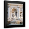 thumbnail image 1 of DeNardo, Laura 11x14 Black Modern Framed Museum Art Print Titled - Trevi Fountain in Afternoon Light I, 1 of 5