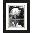thumbnail image 1 of DeNardo, Laura 11x14 Black Ornate Wood Framed with Double Matting Museum Art Print Titled - Castle Reflections, Vajdahunyad, 1 of 4