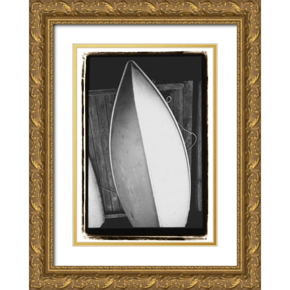 DeNardo, Laura 11x14 Gold Ornate Wood Framed with Double Matting Museum Art Print Titled - Upside, Downside
