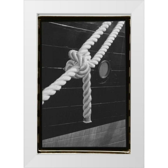 DeNardo, Laura 11x14 White Modern Wood Framed Museum Art Print Titled - Secure Harbor