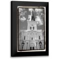thumbnail image 1 of DeNardo, Laura 13x18 Black Modern Framed Museum Art Print Titled - St. Louis Cathedral, Jackson Square I, 1 of 5