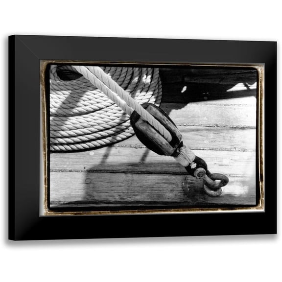 DeNardo, Laura 14x11 Black Modern Framed Museum Art Print Titled - Ship Shape VI