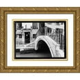 thumbnail image 1 of DeNardo, Laura 14x11 Gold Ornate Wood Framed with Double Matting Museum Art Print Titled - Hidden Passages Venice II, 1 of 4
