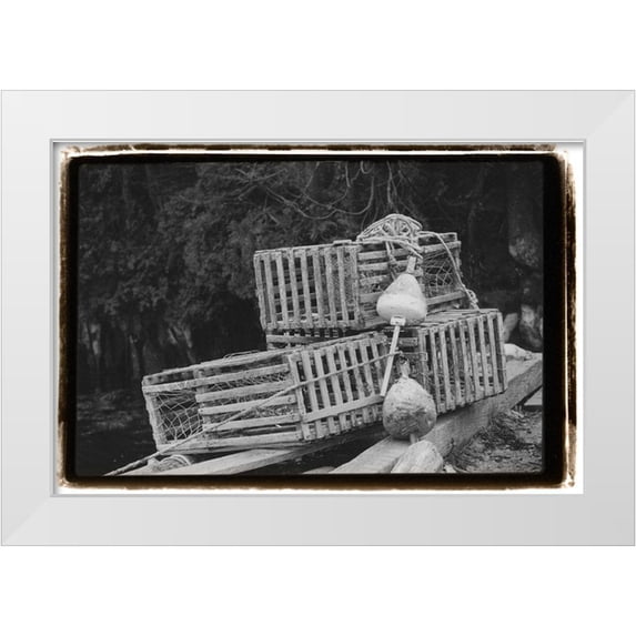 DeNardo, Laura 14x11 White Modern Wood Framed Museum Art Print Titled - Trapped