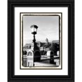 thumbnail image 1 of DeNardo, Laura 14x18 Black Ornate Wood Framed with Double Matting Museum Art Print Titled - Steps to Fishermans Bastion, 1 of 4