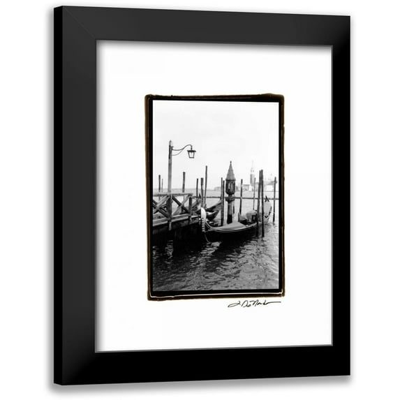 DeNardo, Laura 15x18 Black Modern Framed Museum Art Print Titled - Waterways of Venice IV