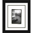 thumbnail image 1 of DeNardo, Laura 15x18 Black Ornate Wood Framed with Double Matting Museum Art Print Titled - Waterways of Venice VI, 1 of 4