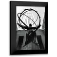 thumbnail image 1 of DeNardo, Laura 17x24 Black Modern Framed Museum Art Print Titled - Atlas at Rockefeller Center, 1 of 5