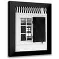thumbnail image 1 of DeNardo, Laura 17x24 Black Modern Framed Museum Art Print Titled - Black and White Windows and Shadows V, 1 of 5