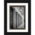 thumbnail image 1 of DeNardo, Laura 22x32 Black Ornate Wood Framed with Double Matting Museum Art Print Titled - French Quarter Architecture VI, 1 of 4