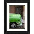 thumbnail image 1 of DeNardo, Laura 23x32 Black Ornate Wood Framed with Double Matting Museum Art Print Titled - Cars of Cuba III, 1 of 4