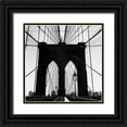 thumbnail image 1 of DeNardo, Laura 26x26 Black Ornate Wood Framed with Double Matting Museum Art Print Titled - Brooklyn Suspension IV, 1 of 4
