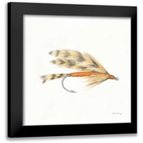 DeNeige, Elyse 12x12 Black Modern Framed Museum Art Print Titled - Gone Fishin VI