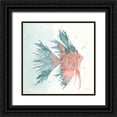 thumbnail image 1 of DeNeige, Elyse 12x12 Black Ornate Wood Framed with Double Matting Museum Art Print Titled - Splash V, 1 of 4