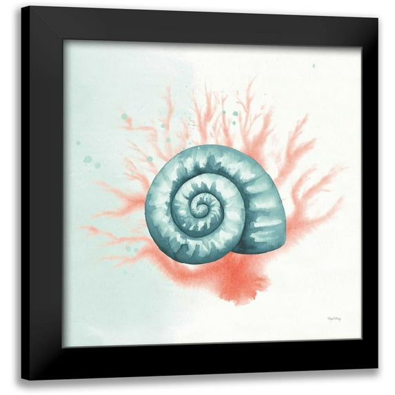 DeNeige, Elyse 15x15 Black Modern Framed Museum Art Print Titled - Splash I
