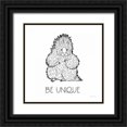thumbnail image 1 of DeNeige, Elyse 15x15 Black Ornate Wood Framed with Double Matting Museum Art Print Titled - Color the Forest IX Be Unique, 1 of 4